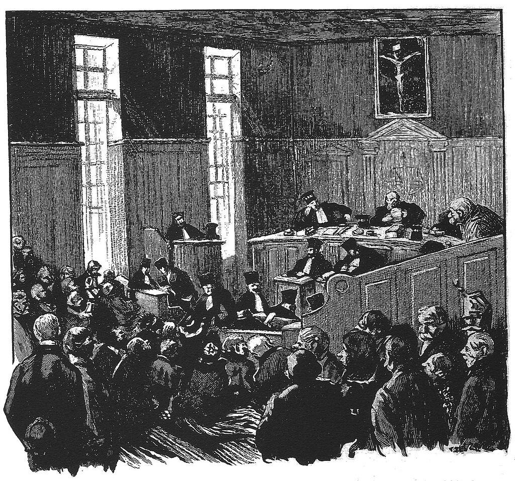 Crainquebille - Gravure par Steinlen