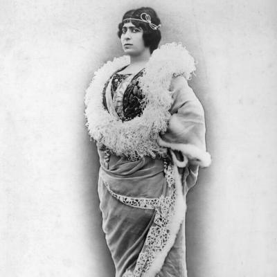 Renée Carl (lady Beltham) en 1913